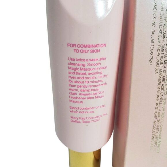 VTG Mary Kay Magic Masque Formula 2 4 Oz Skincare For Combination To Oily Skin - Picture 3 of 4